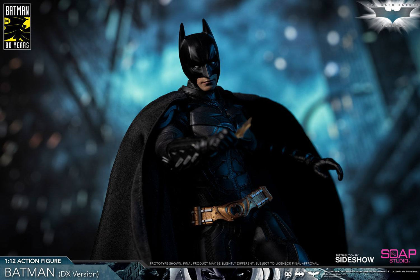 SOAP STUDIO - Dc Comics - The Dark Knight Action Figure 1:12 Batman (DX Edition)