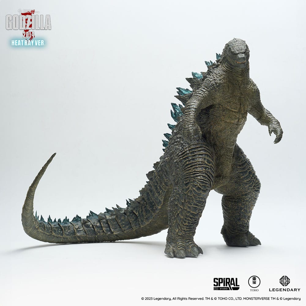 SPIRAL STUDIO - Godzilla 2014 Titans of the Monsterverse PVC Statue Godzilla (Heat Ray Version)