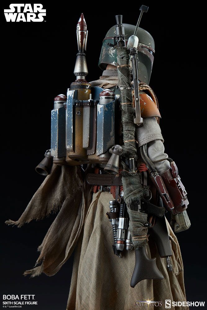 SIDESHOW - Star Wars Mythos Action Figure 1:6 Boba Fett 100326