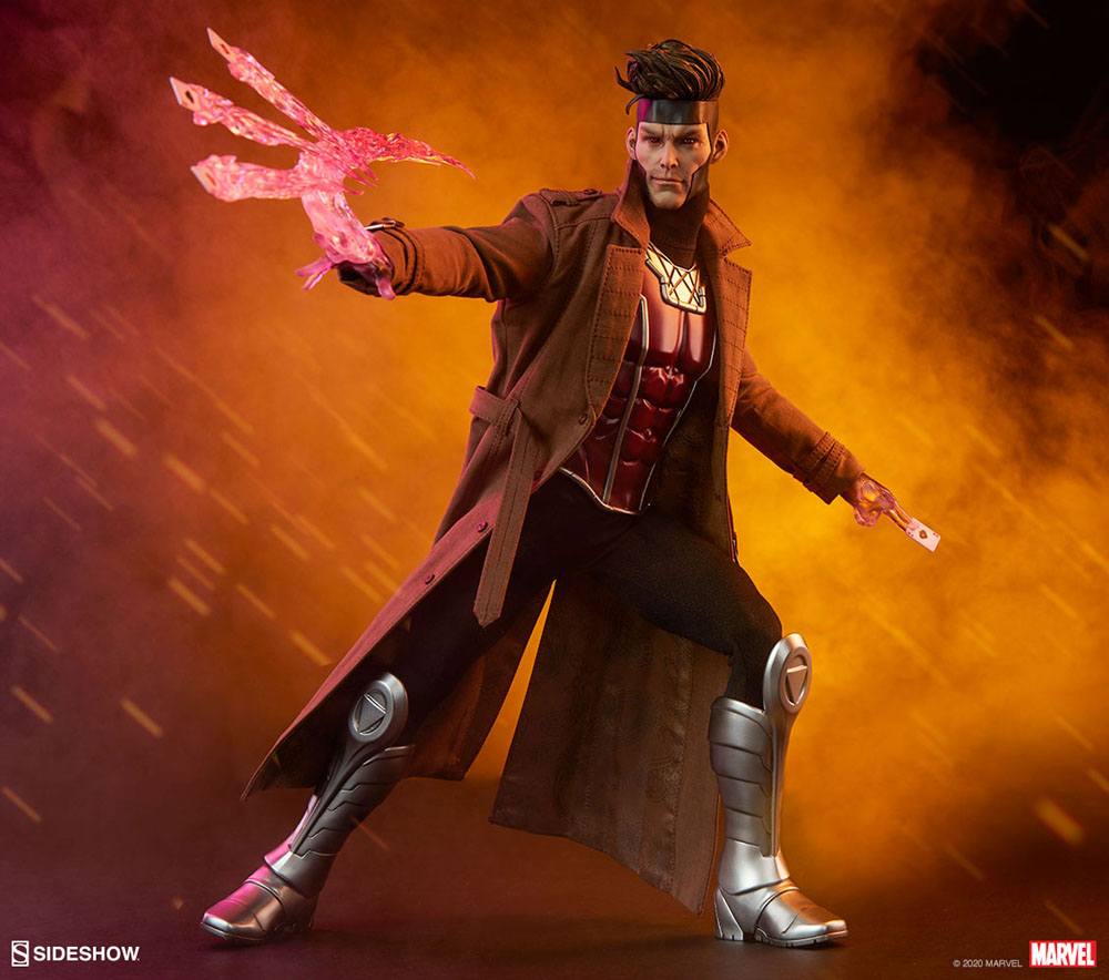 SIDESHOW - Marvel - Legends: Action Figures X-Man Action Figure 1:6 Gambit DeLuxe 12 Inch