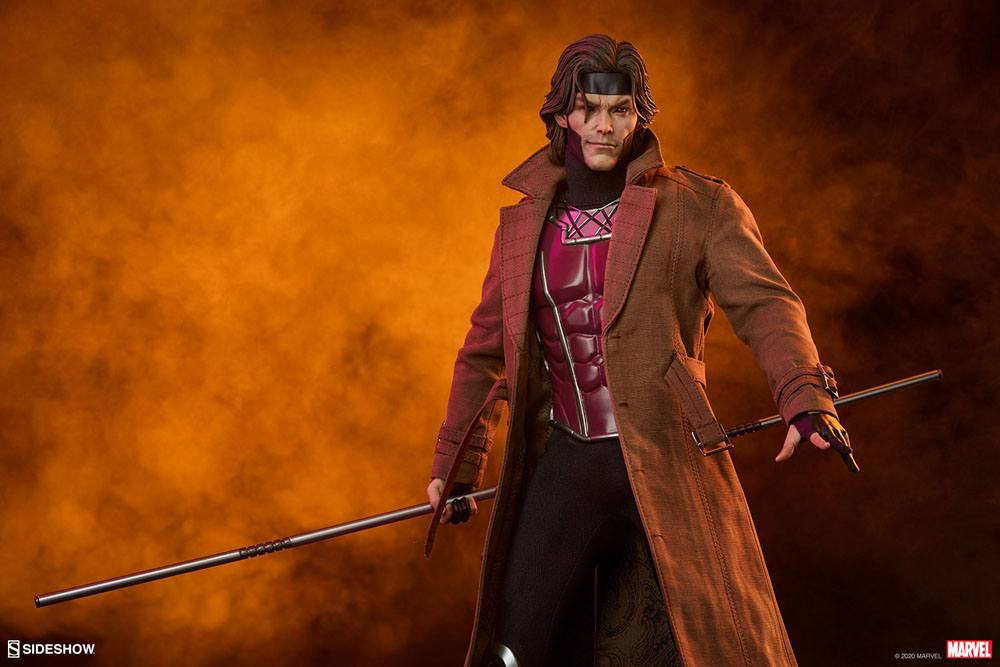 SIDESHOW - Marvel - Legends: Action Figures X-Man Action Figure 1:6 Gambit DeLuxe 12 Inch