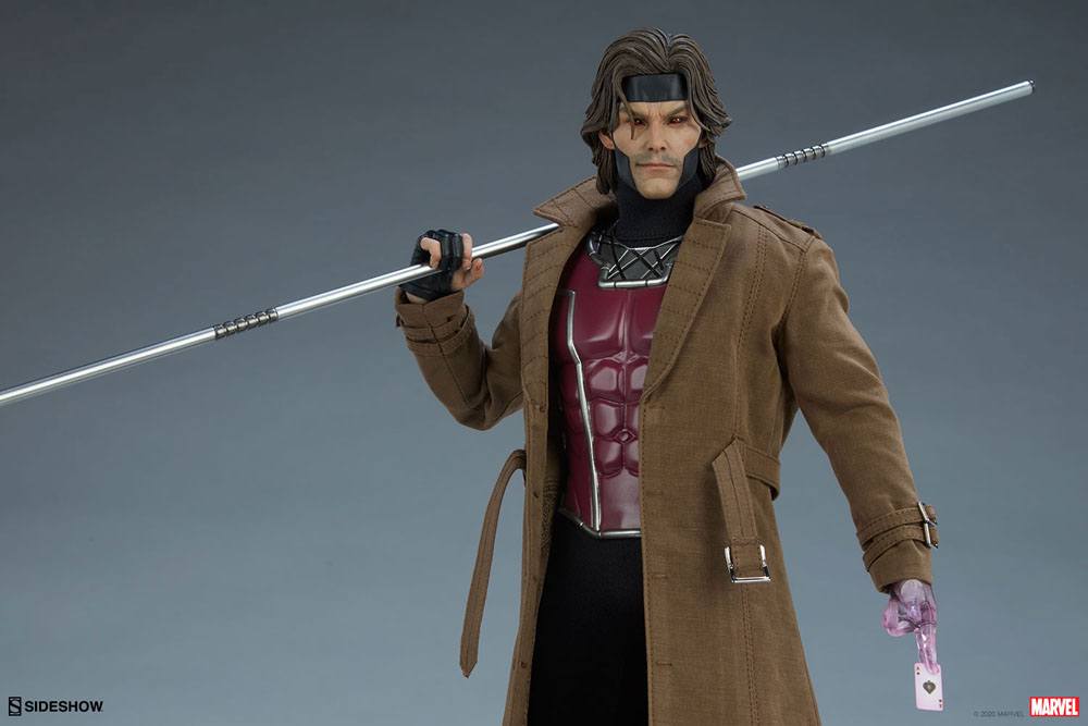 SIDESHOW - Marvel - Legends: Action Figures X-Man Action Figure 1:6 Gambit DeLuxe 12 Inch