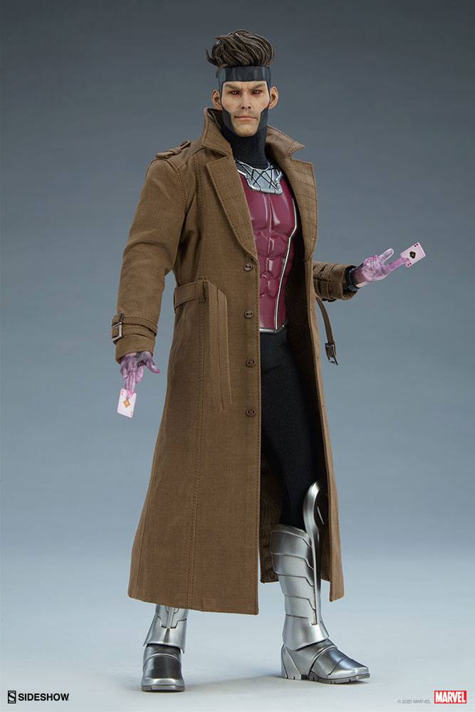 SIDESHOW - Marvel - Legends: Action Figures X-Man Action Figure 1:6 Gambit DeLuxe 12 Inch