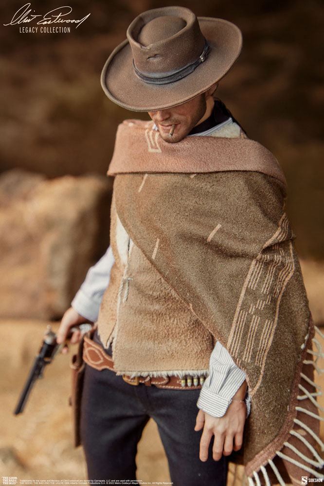 SIDESHOW - The Good, The Bad and The Ugly Clint Eastwood Legacy Collection Action Doll 1:6 The Man with No Name SS100451