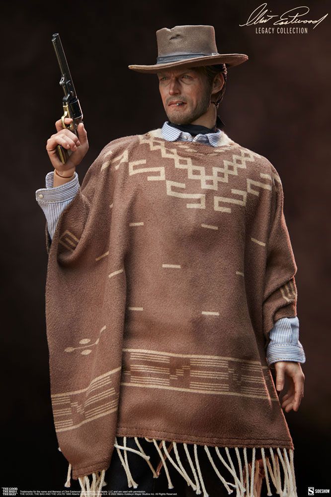 SIDESHOW - The Good, The Bad and The Ugly Clint Eastwood Legacy Collection Action Doll 1:6 The Man with No Name SS100451