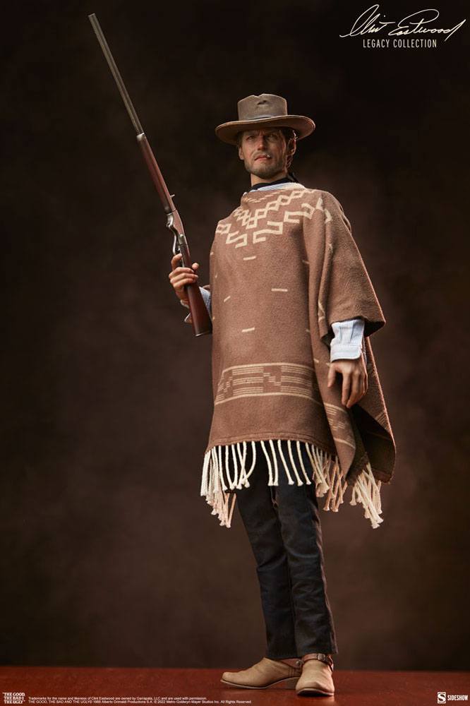 SIDESHOW - The Good, The Bad and The Ugly Clint Eastwood Legacy Collection Action Doll 1:6 The Man with No Name SS100451