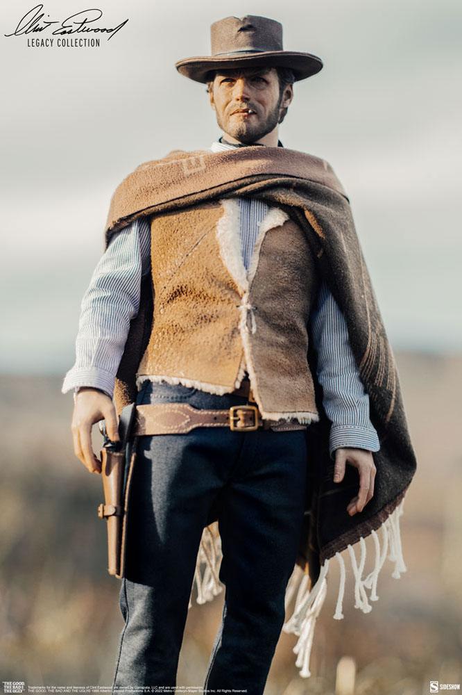 SIDESHOW - The Good, The Bad and The Ugly Clint Eastwood Legacy Collection Action Doll 1:6 The Man with No Name SS100451