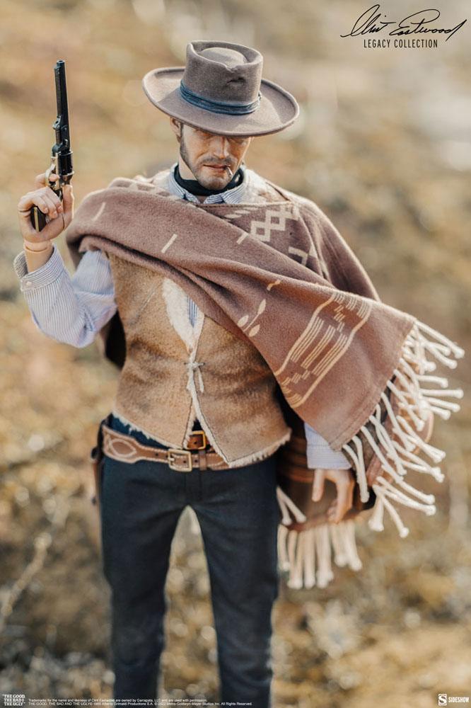 SIDESHOW - The Good, The Bad and The Ugly Clint Eastwood Legacy Collection Action Doll 1:6 The Man with No Name SS100451