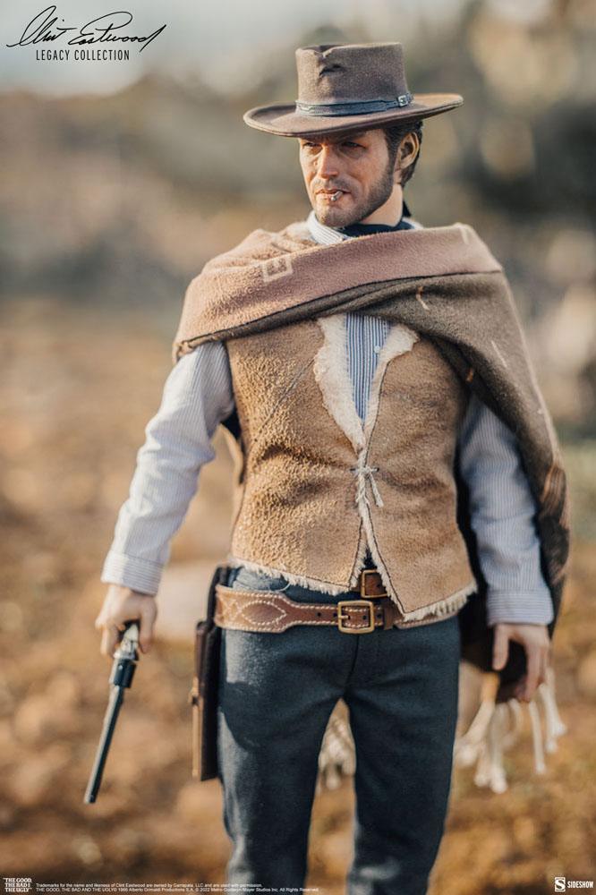 SIDESHOW - The Good, The Bad and The Ugly Clint Eastwood Legacy Collection Action Doll 1:6 The Man with No Name SS100451