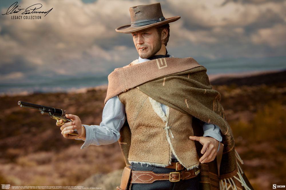 SIDESHOW - The Good, The Bad and The Ugly Clint Eastwood Legacy Collection Action Doll 1:6 The Man with No Name SS100451