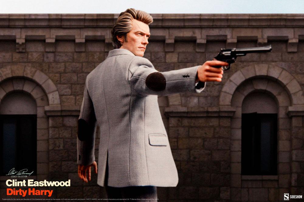 SIDESHOW - Dirty Harry Clint Eastwood Legacy Collection Action Figure 1/6 Harry Callahan