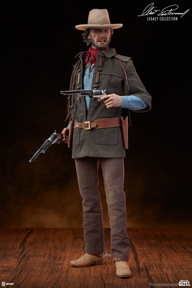 SIDESHOW - The Outlaw Josey Wales Clint Eastwood Legacy Collection Action Figure 1/6 Josey Wales