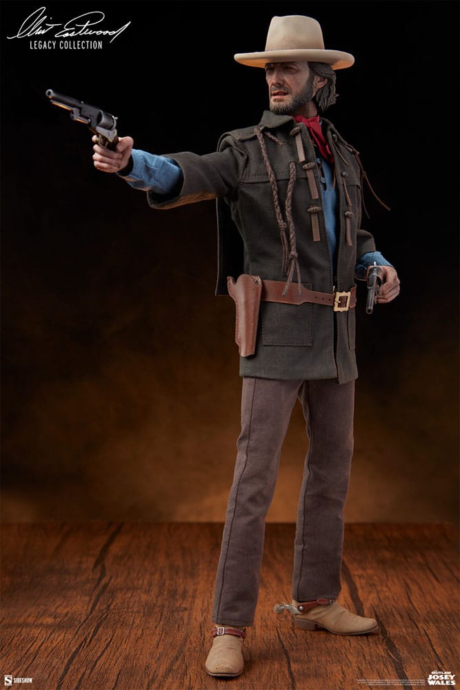 SIDESHOW - The Outlaw Josey Wales Clint Eastwood Legacy Collection Action Figure 1/6 Josey Wales