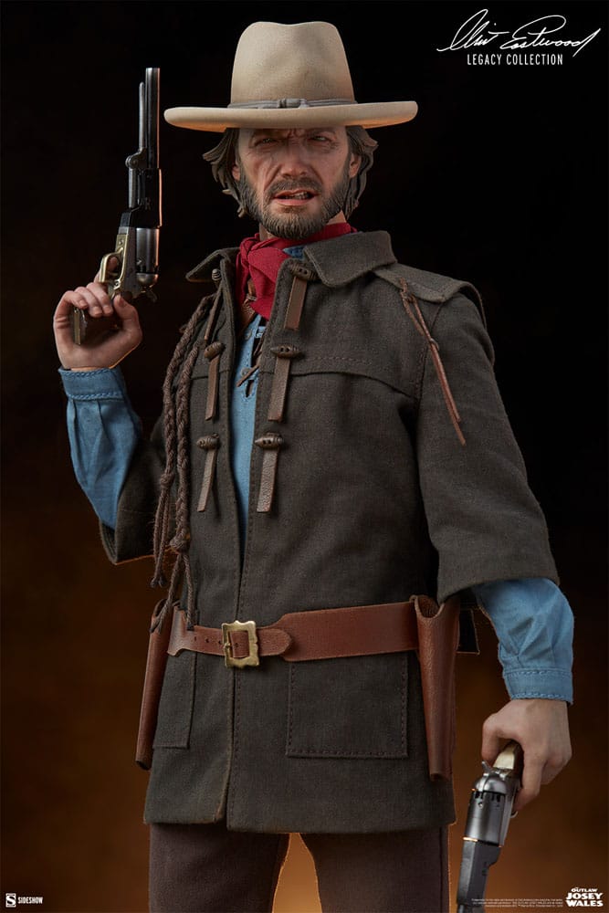 SIDESHOW - The Outlaw Josey Wales Clint Eastwood Legacy Collection Action Figure 1/6 Josey Wales