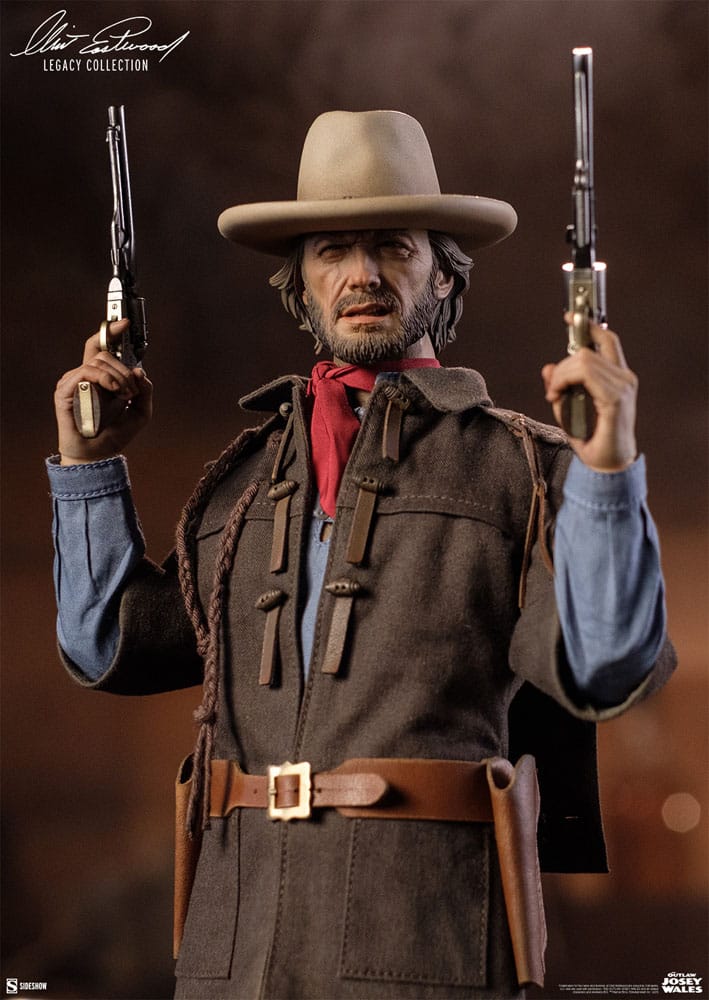 SIDESHOW - The Outlaw Josey Wales Clint Eastwood Legacy Collection Action Figure 1/6 Josey Wales