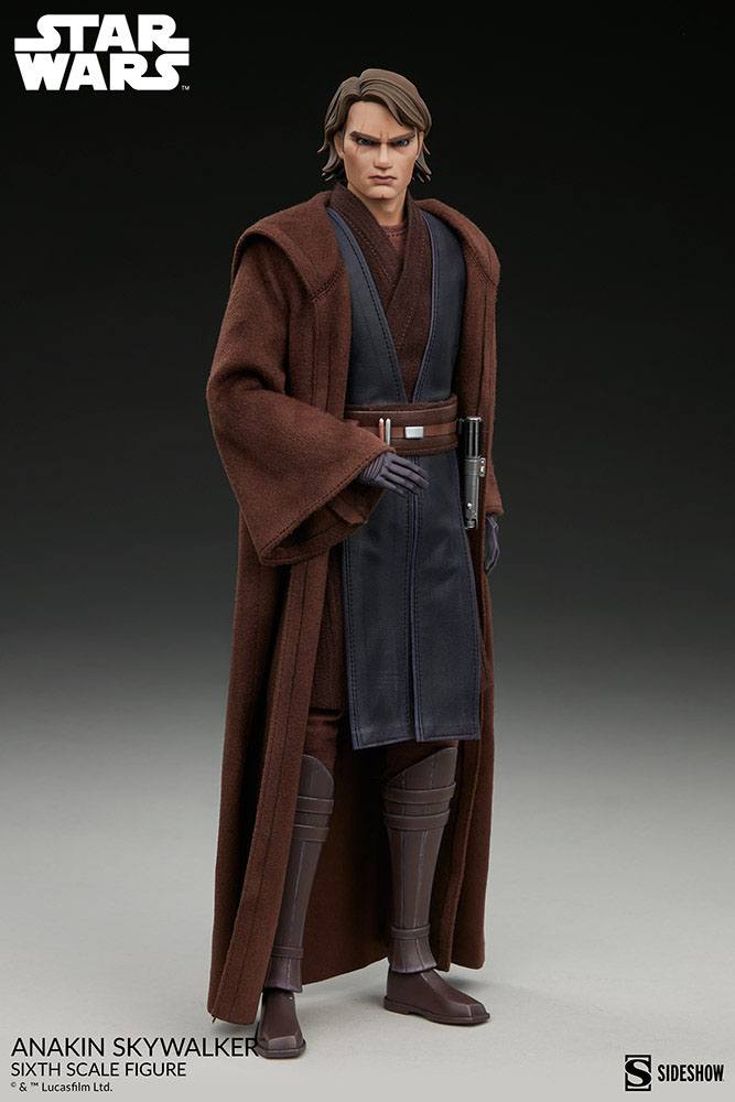 SIDESHOW - Star Wars The Clone Wars Action Figure 1/6 Anakin Skywalker