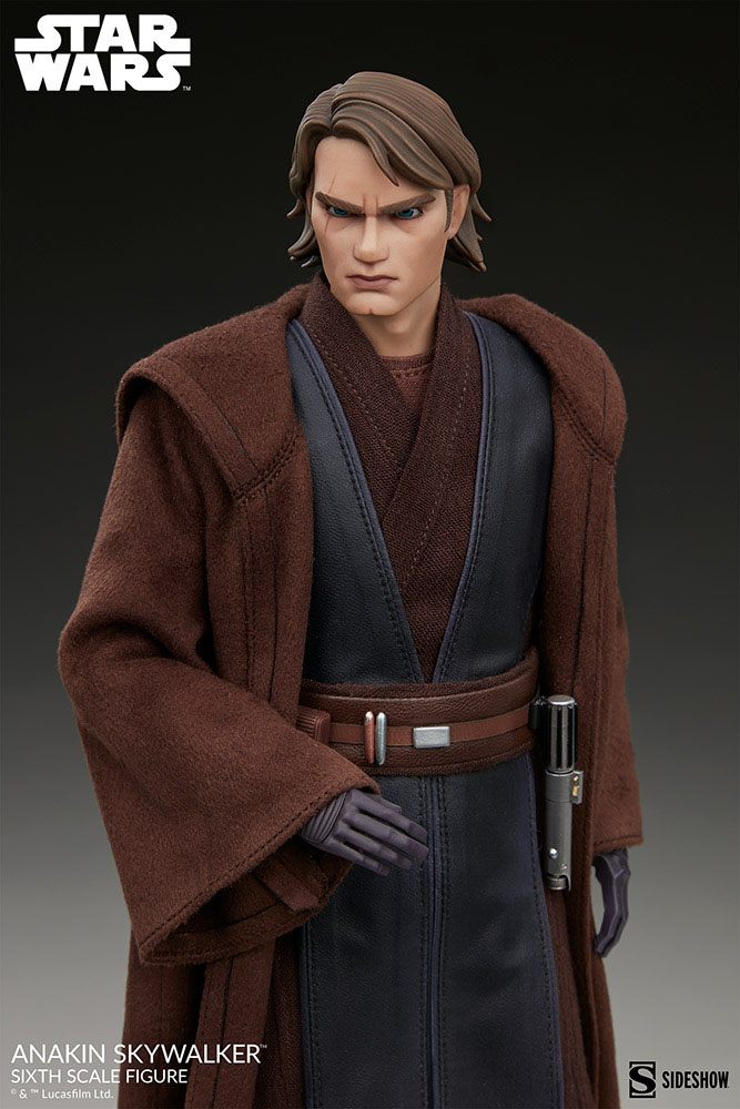 SIDESHOW - Star Wars The Clone Wars Action Figure 1/6 Anakin Skywalker