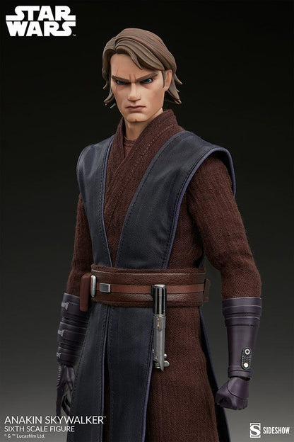 SIDESHOW - Star Wars The Clone Wars Action Figure 1/6 Anakin Skywalker