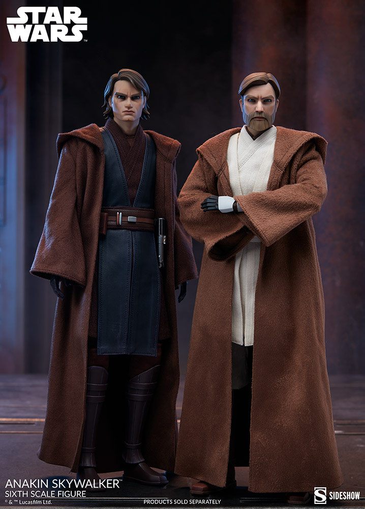 SIDESHOW - Star Wars The Clone Wars Action Figure 1/6 Anakin Skywalker