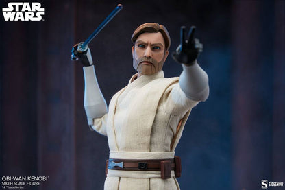 SIDESHOW - Star Wars The Clone Wars Action Figure 1/6 Obi-Wan Kenobi