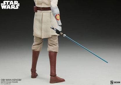 SIDESHOW - Star Wars The Clone Wars Action Figure 1/6 Obi-Wan Kenobi