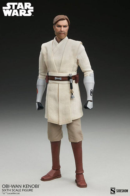 SIDESHOW - Star Wars The Clone Wars Action Figure 1/6 Obi-Wan Kenobi