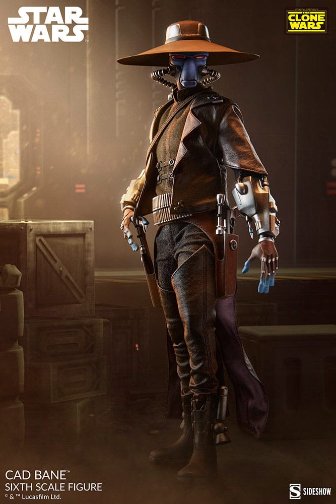 SIDESHOW - Star Wars The Clone Wars Action Figure 1/6 Cad Bane