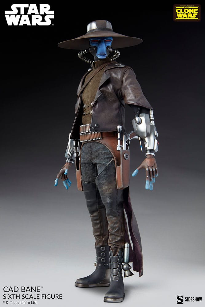 SIDESHOW - Star Wars The Clone Wars Action Figure 1/6 Cad Bane