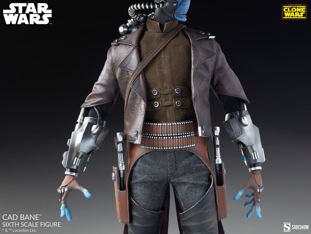 SIDESHOW - Star Wars The Clone Wars Action Figure 1/6 Cad Bane