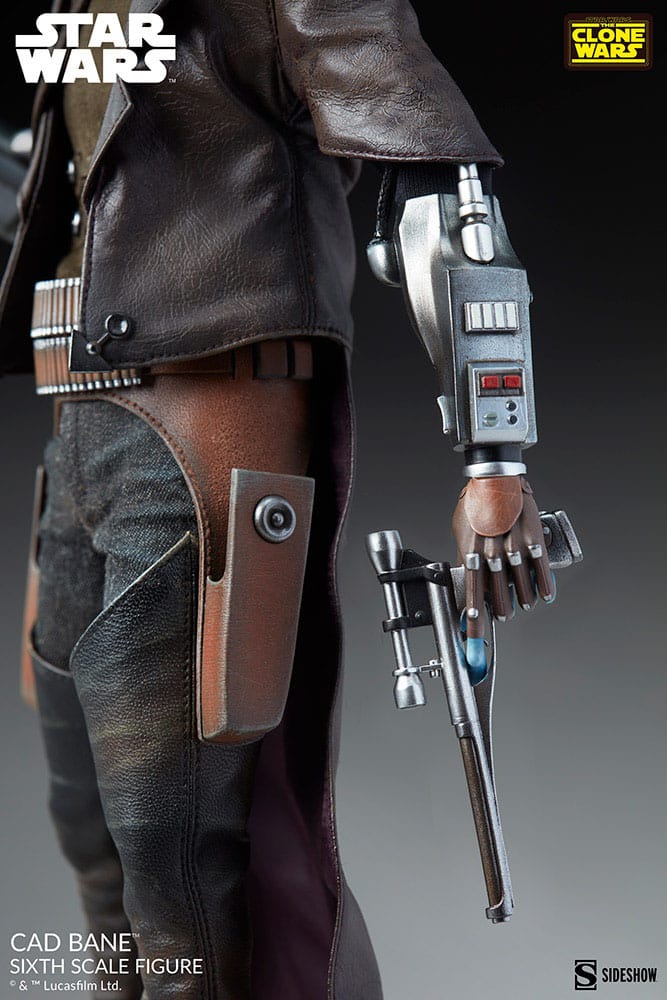 SIDESHOW - Star Wars The Clone Wars Action Figure 1/6 Cad Bane