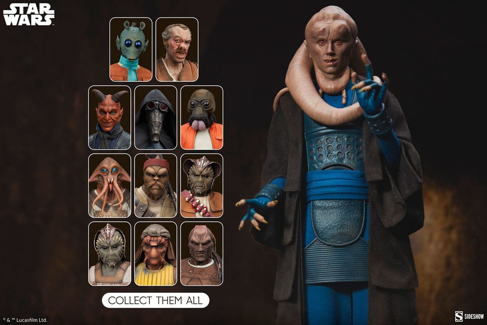 SIDESHOW - Return of the Jedi Action Figure 1/6 Bib Fortuna