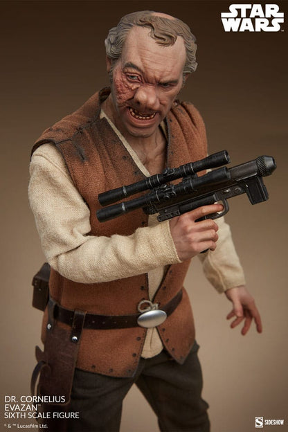 SIDESHOW - Star Wars Episode IV Scum & Villainy Action Doll 1/6 Doctor Cornelius Evazan