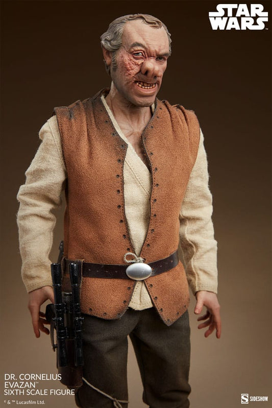 SIDESHOW - Star Wars Episode IV Scum & Villainy Action Doll 1/6 Doctor Cornelius Evazan