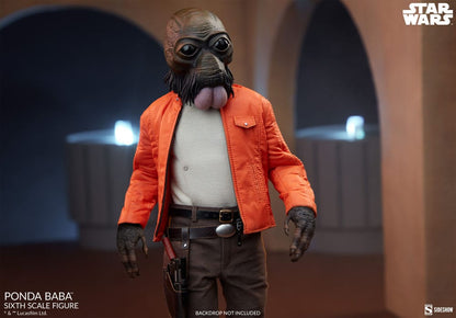 SIDESHOW - Star Wars Scum & Villainy Action Figure 1/6 Ponda Baba