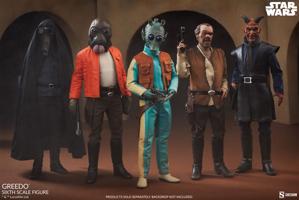 SIDESHOW - Star Wars Scum & Villainy Action Figure 1/6 Greedo