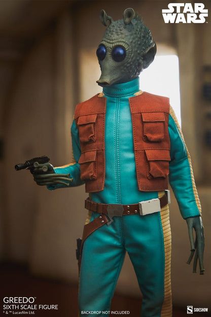 SIDESHOW - Star Wars Scum & Villainy Action Figure 1/6 Greedo