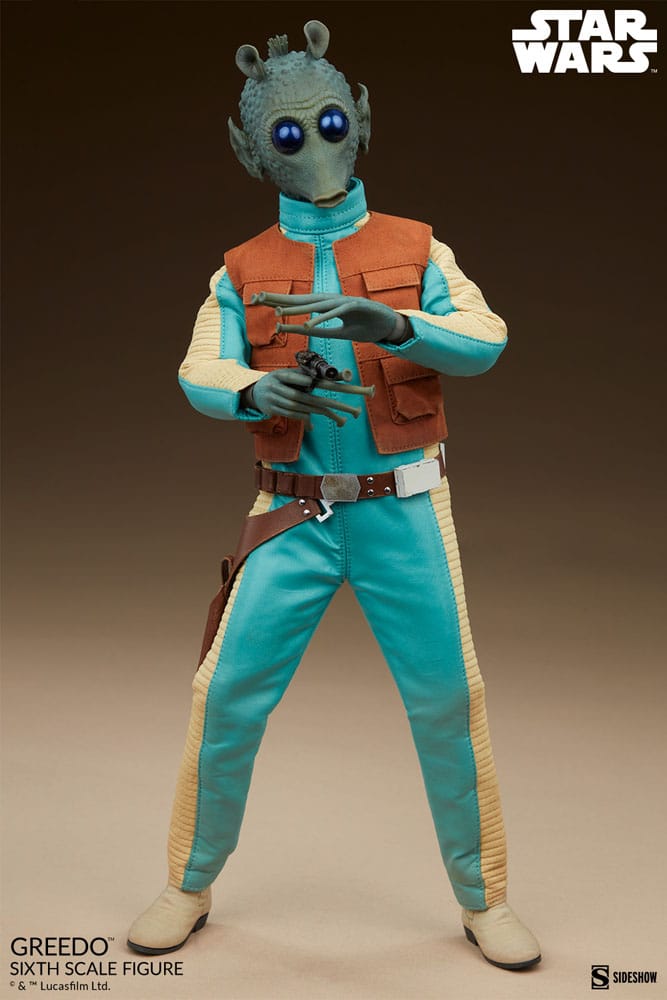 SIDESHOW - Star Wars Scum & Villainy Action Figure 1/6 Greedo