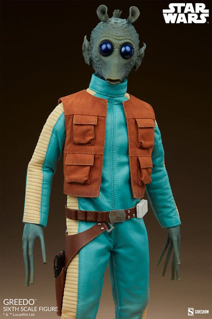 SIDESHOW - Star Wars Scum & Villainy Action Figure 1/6 Greedo