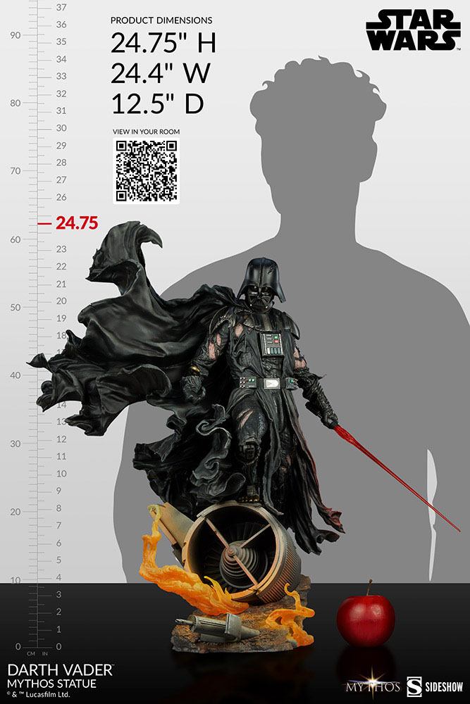 SIDESHOW - Star Wars Mythos Statue Darth Vader SS200369