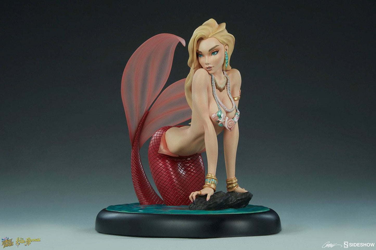 SIDESHOW - Fairy Tale Fantasies Collection Statue The Little Mermaid (Morning)