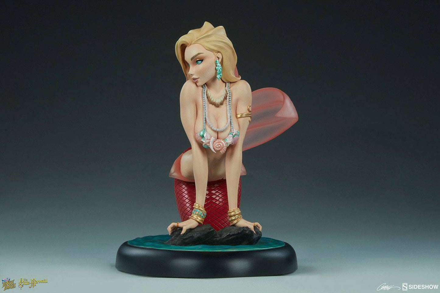 SIDESHOW - Fairy Tale Fantasies Collection Statue The Little Mermaid (Morning)