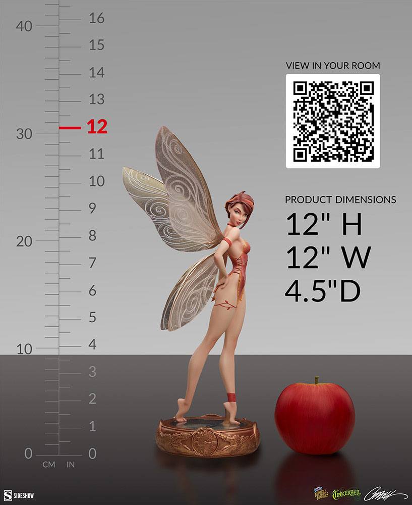 SIDESHOW - Fairy Tale Fantasies Collection Statue Tinkerbell (Fall Variant)