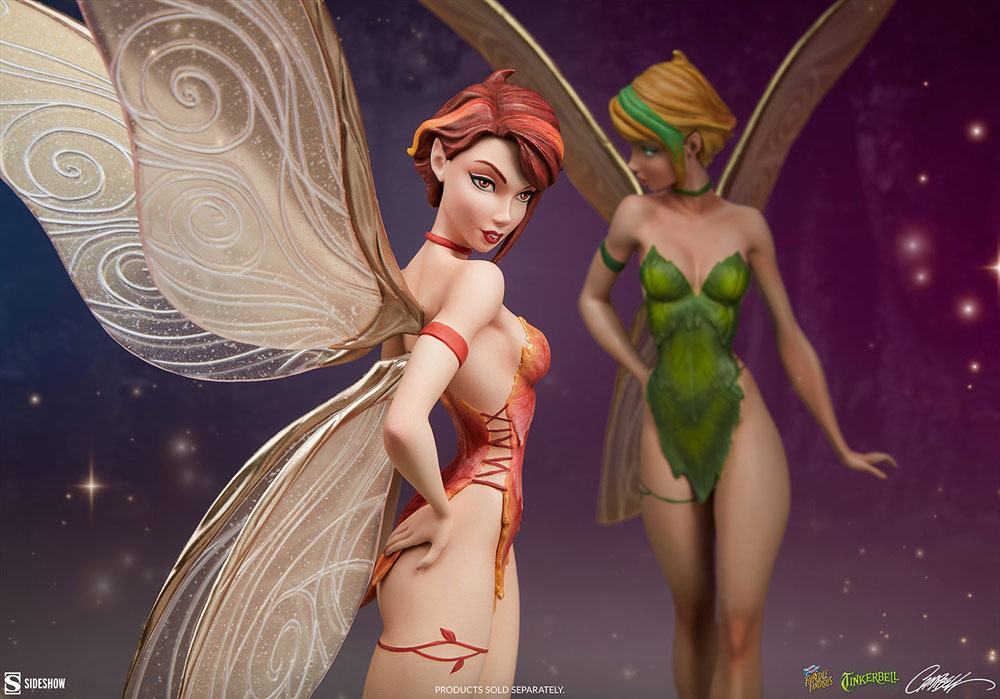 SIDESHOW - Fairy Tale Fantasies Collection Statue Tinkerbell (Fall Variant)