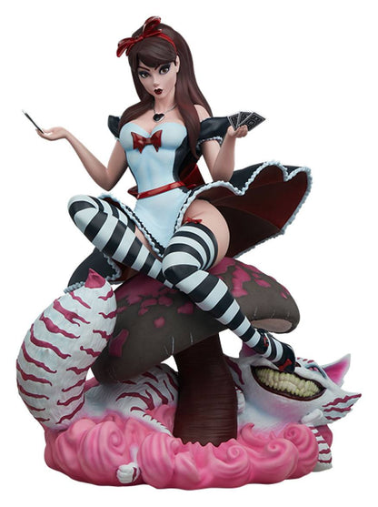 SIDESHOW - Disney - Fairytale Fantasies Collection Statue Alice in Wonderland Game of Hearts Edition SS2005062