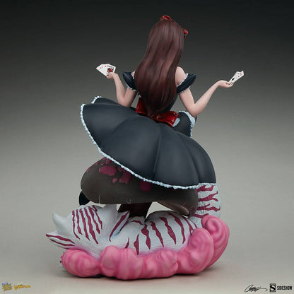 SIDESHOW - Disney - Fairytale Fantasies Collection Statue Alice in Wonderland Game of Hearts Edition SS2005062