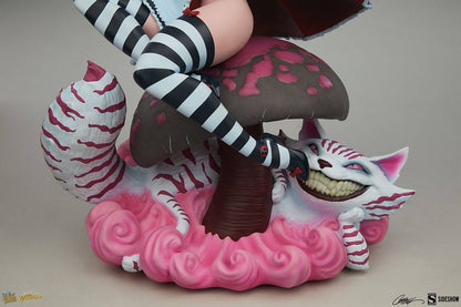 SIDESHOW - Disney - Fairytale Fantasies Collection Statue Alice in Wonderland Game of Hearts Edition SS2005062