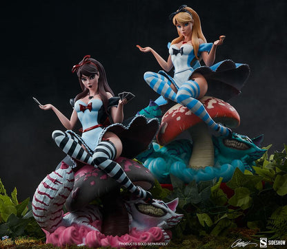 SIDESHOW - Disney - Fairytale Fantasies Collection Statue Alice in Wonderland Game of Hearts Edition SS2005062