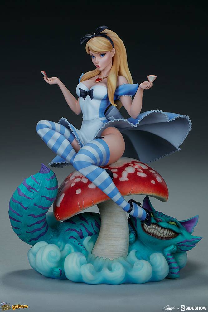 SIDESHOW - Fairy Tale Fantasies Collection Statue Alice in Wonderland SS200506