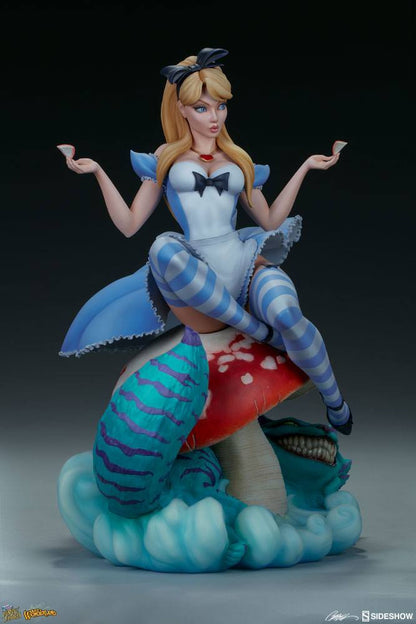 SIDESHOW - Fairy Tale Fantasies Collection Statue Alice in Wonderland SS200506