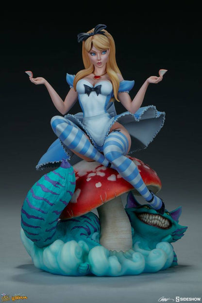 SIDESHOW - Fairy Tale Fantasies Collection Statue Alice in Wonderland SS200506